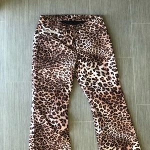Women’s Bogner leopard / cheetah ski snow pant
